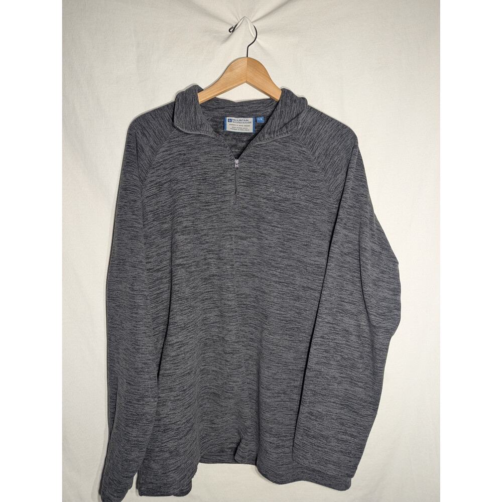 Mountain Warehouse Mens Quarter zip snowdon fleece pullover sweater‎ Sz large